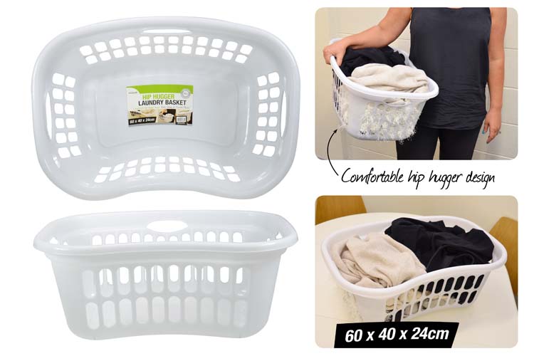 Laundry Basket Hip Hugger 60 x 40 x 24cm